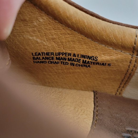 Born Women's Nubuck Leather Brown Lace Up's  Size 7.5 / 38.5 - Picture 6 of 10